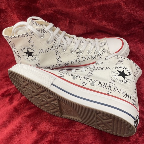 CONVERSE X JW ANDERSON LOGO HI-TOPS - Picture 7 of 12